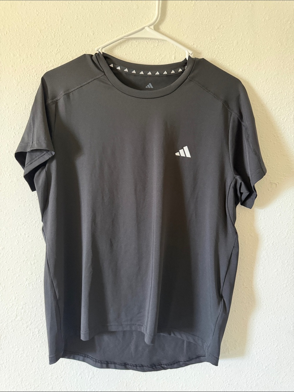 adidas Men's Black Athletic Short Sleeve Tee